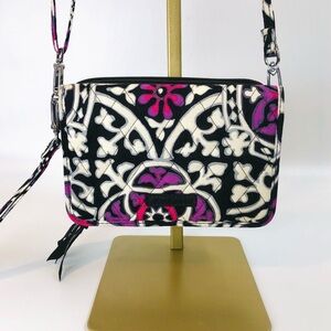 Vera Bradley Quilted Floral Clutch